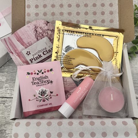 Pink Mini Pamper Kit Relaxation Box