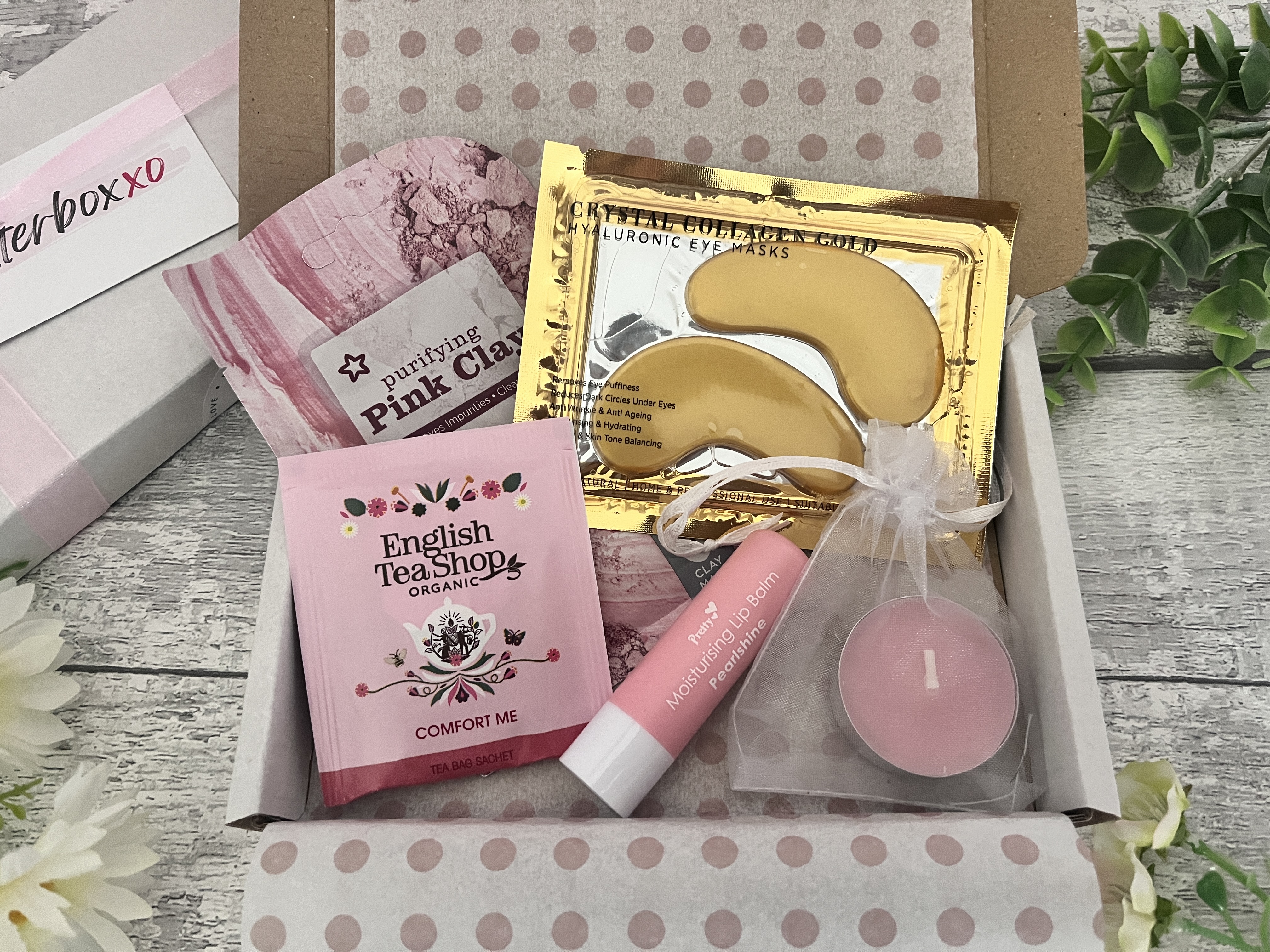 Pink Mini Pamper Kit Relaxation Box